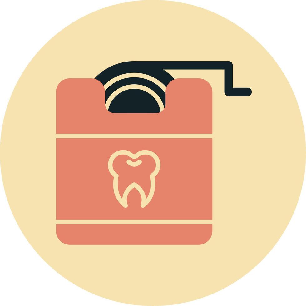 Dental Floss Vector Icon