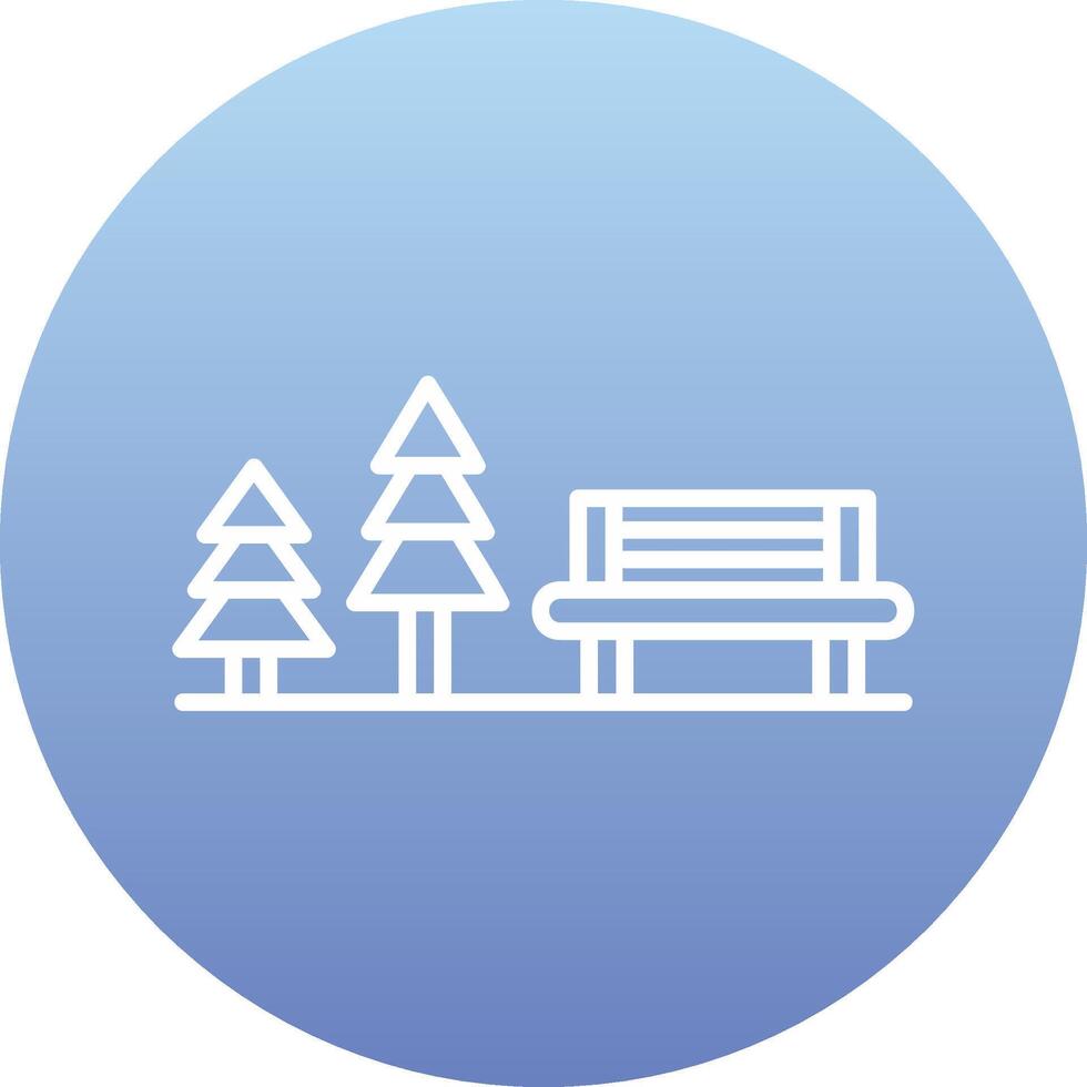 Rest Area Vector Icon