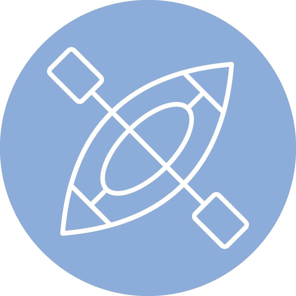 Kayak Vector Icon