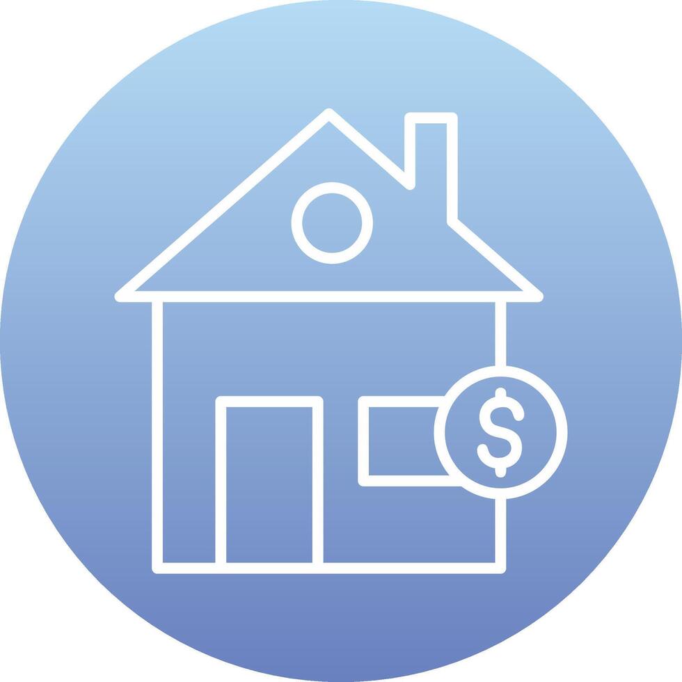 Housing Tax Vector Icon