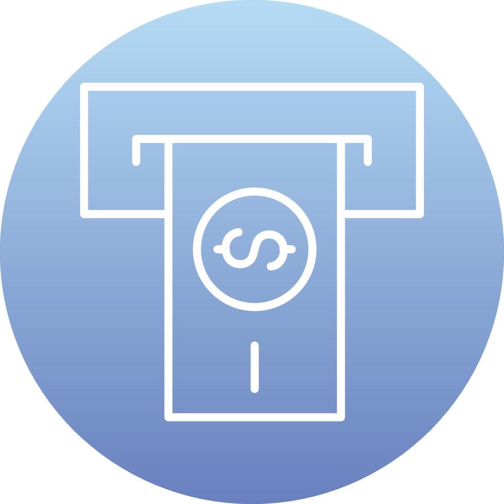 Withdraw Money Vector Icon