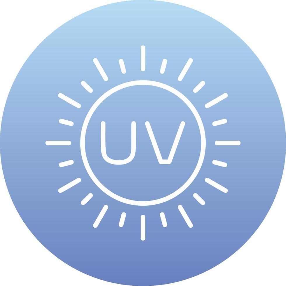 Ultravoilet Vector Icon