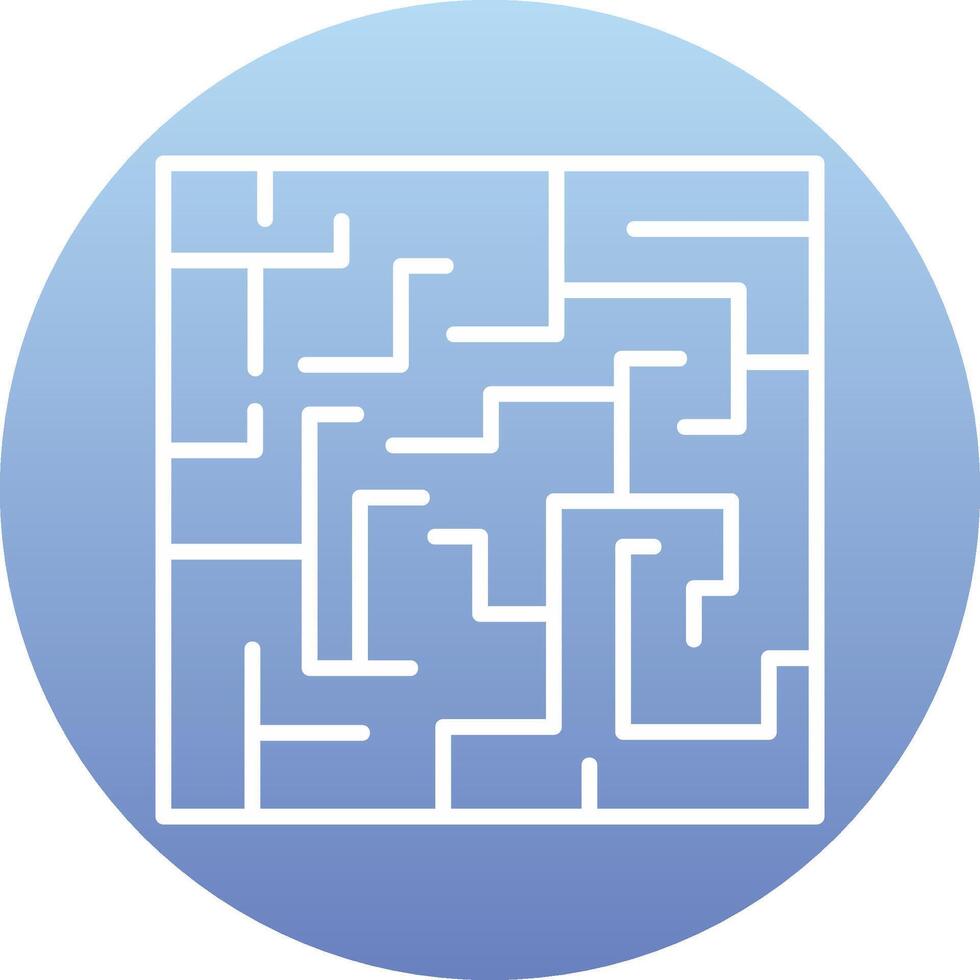 Maze Vector Icon