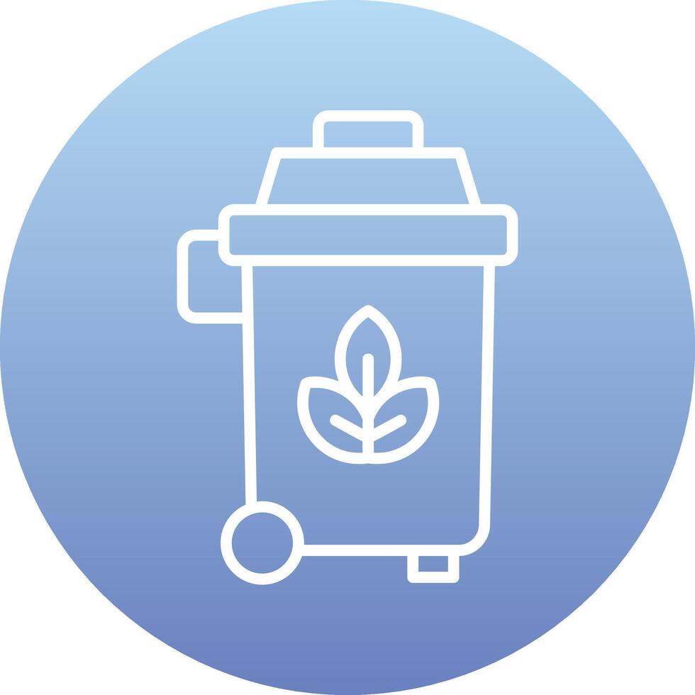 Trash Bin Vector Icon
