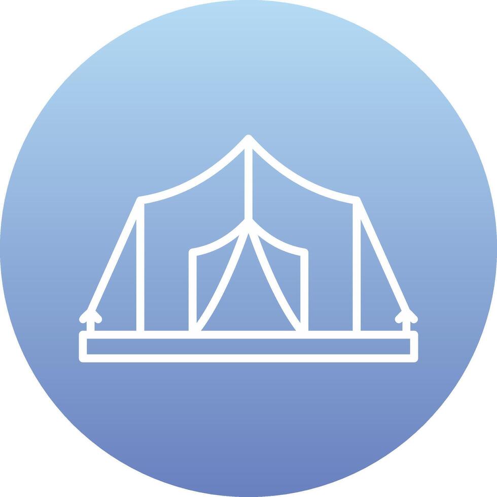 Tent Vector Icon