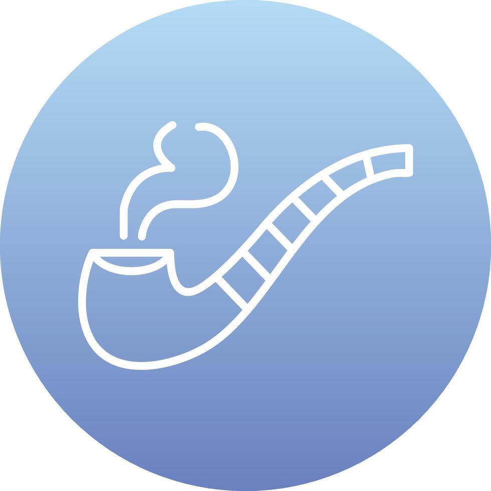 Smoking Pipe Vector Icon