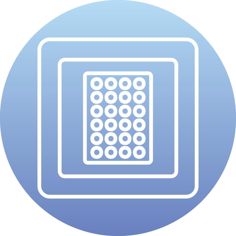 Nicotine Patch Vector Icon