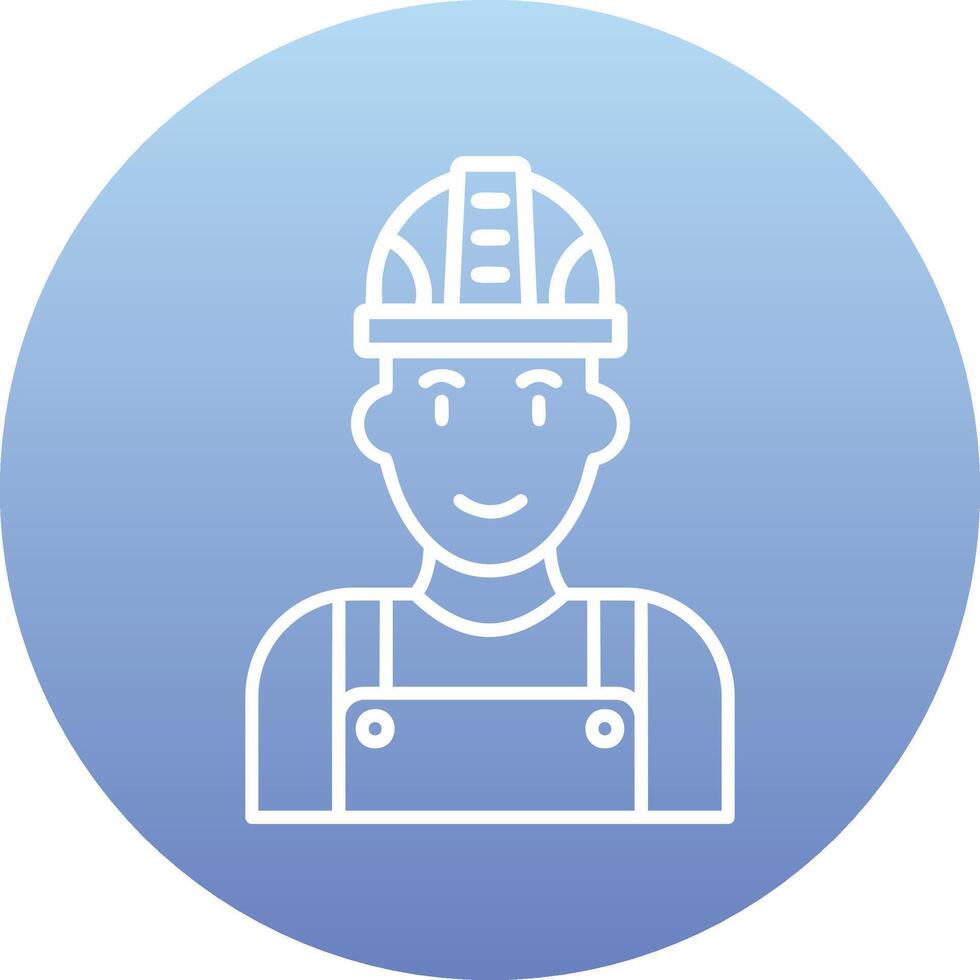 Factory Worker Vector Icon