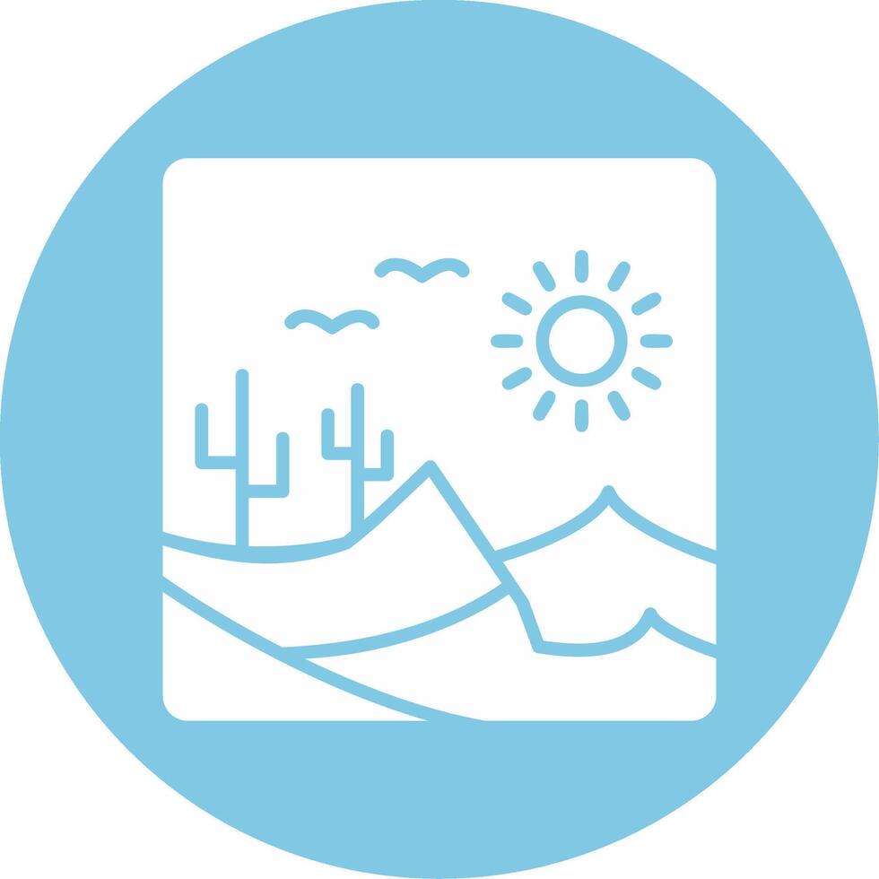 Desert Vector Icon