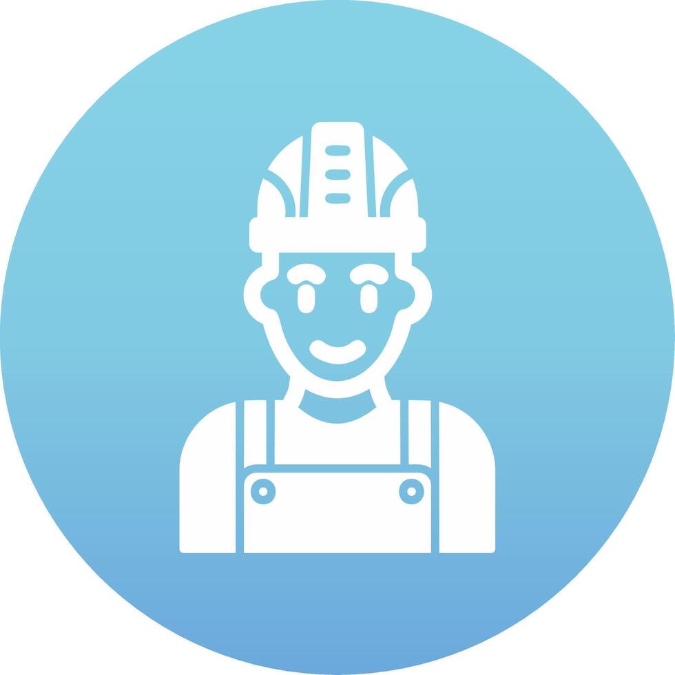 Factory Worker Vector Icon