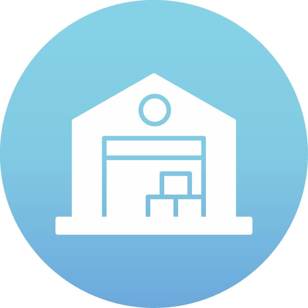 Warehouse Vector Icon