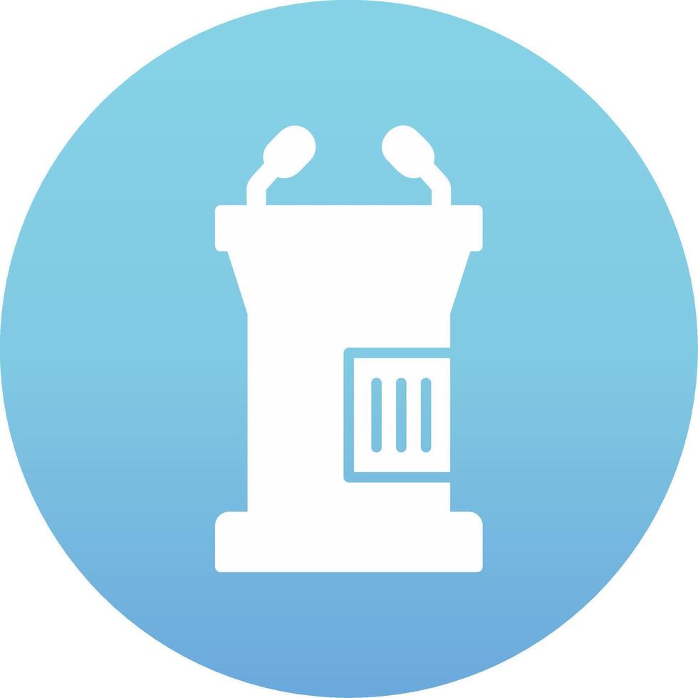 Lectern Vector Icon