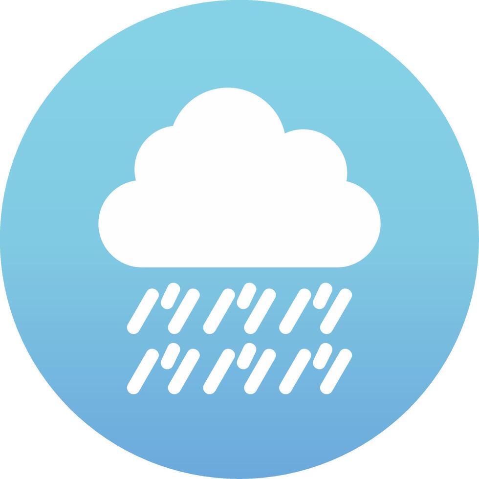 Rain Vector Icon