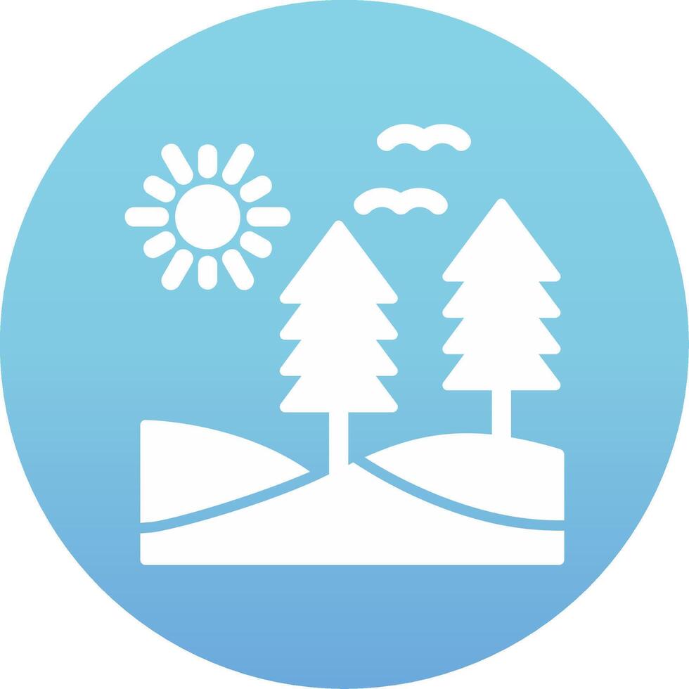 Forest Vector Icon