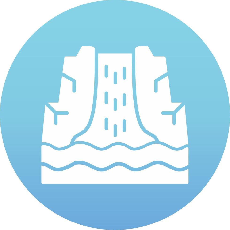 Waterfal Vector Icon