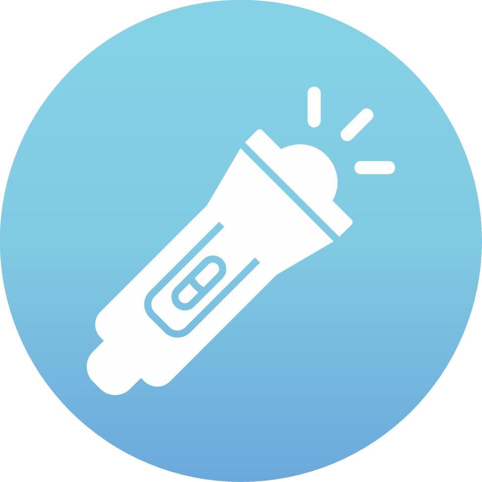 Flashlight Vector Icon