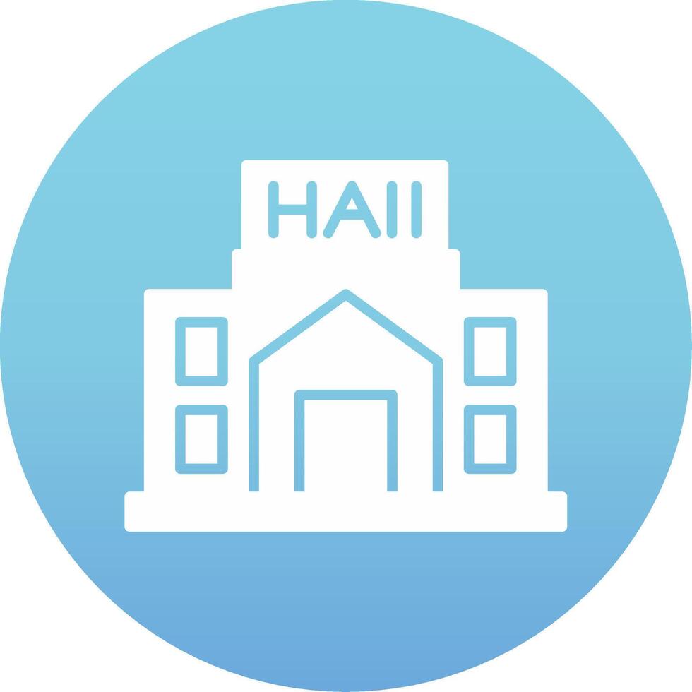 City Hall Vector Icon