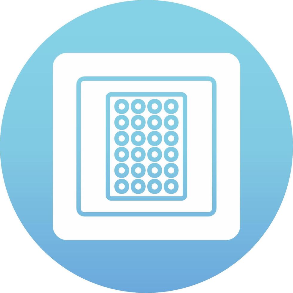 Nicotine Patch Vector Icon
