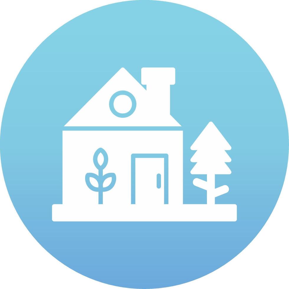 Green Home Vector Icon
