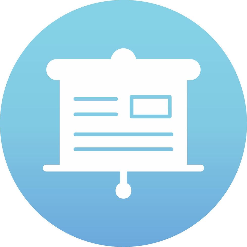 Presentation Vector Icon
