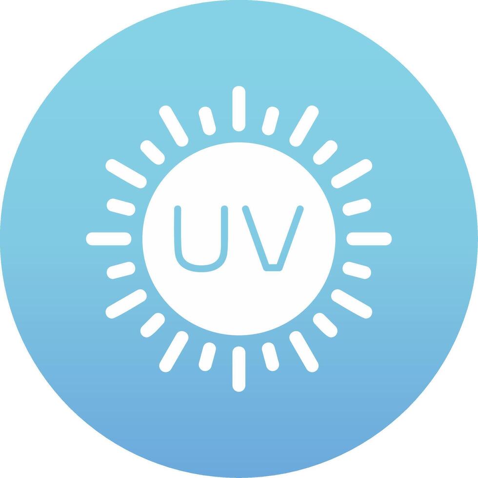 Ultravoilet Vector Icon