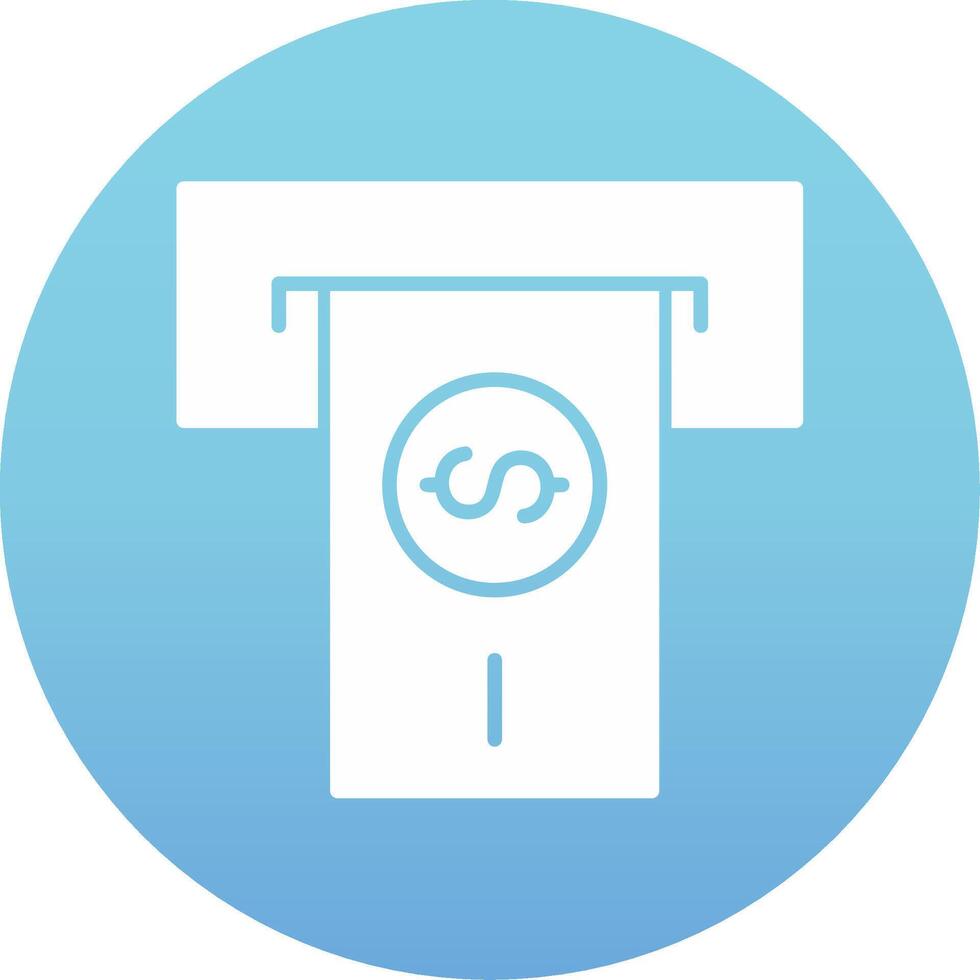 Withdraw Money Vector Icon