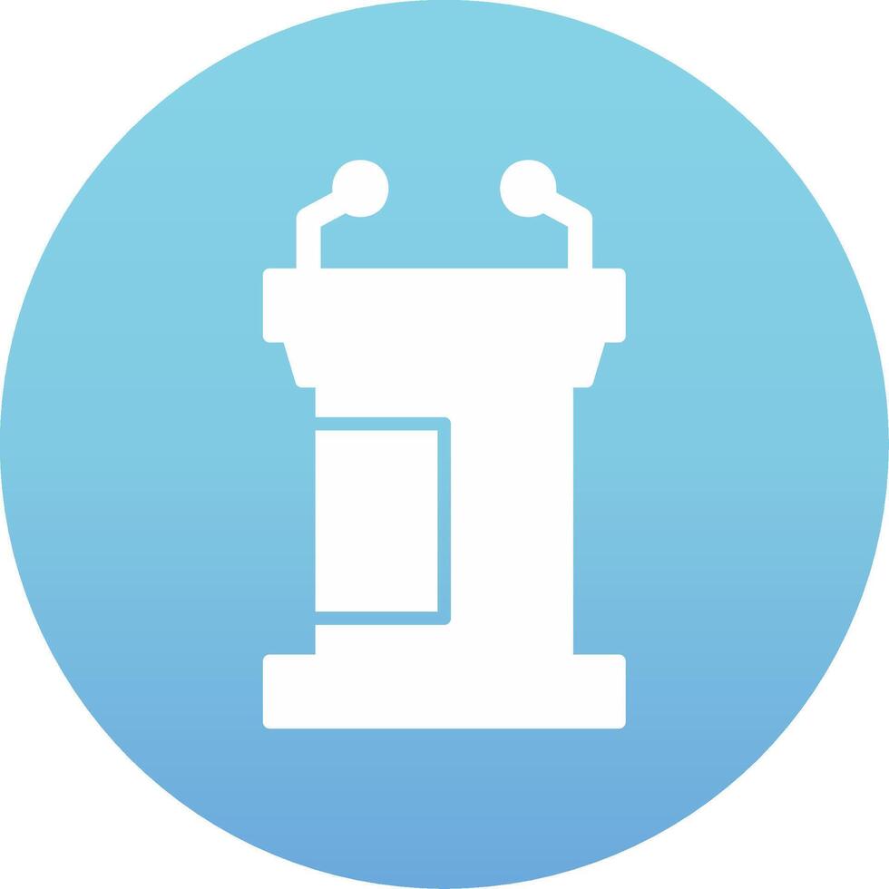 Podium Vector Icon