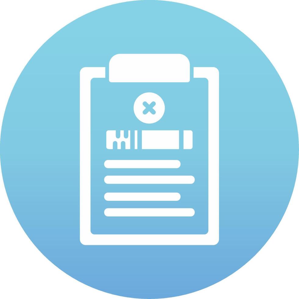 glyph gradient circle vector