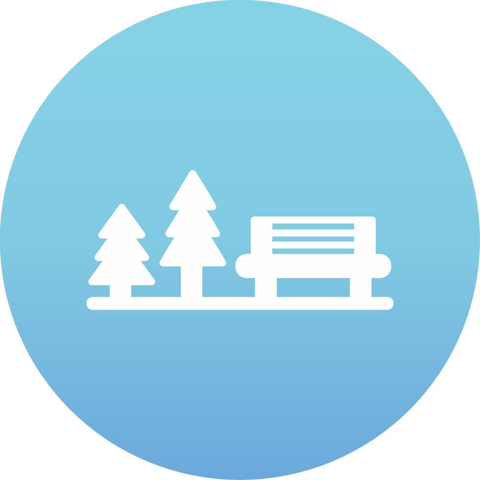 Rest Area Vector Icon