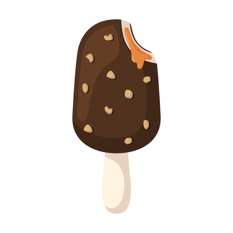 Ice cream icon illustration. Vector design