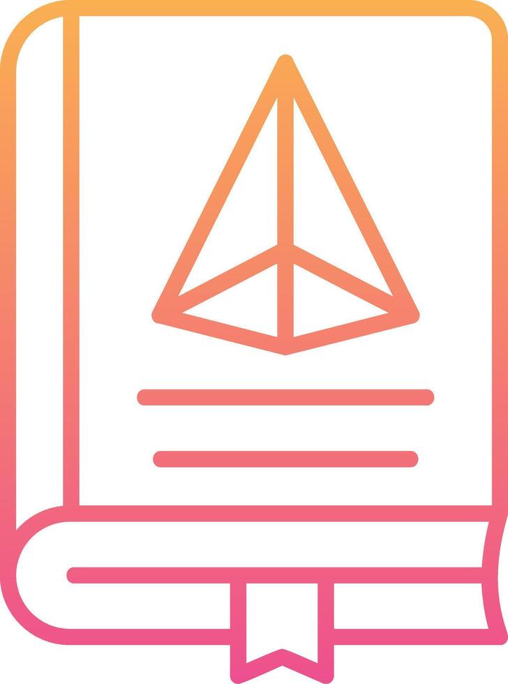 Trigonometry Book Vector Icon