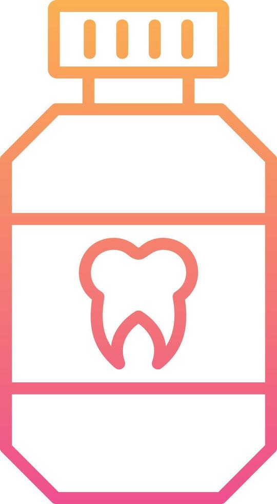 Mouthwash Vector Icon