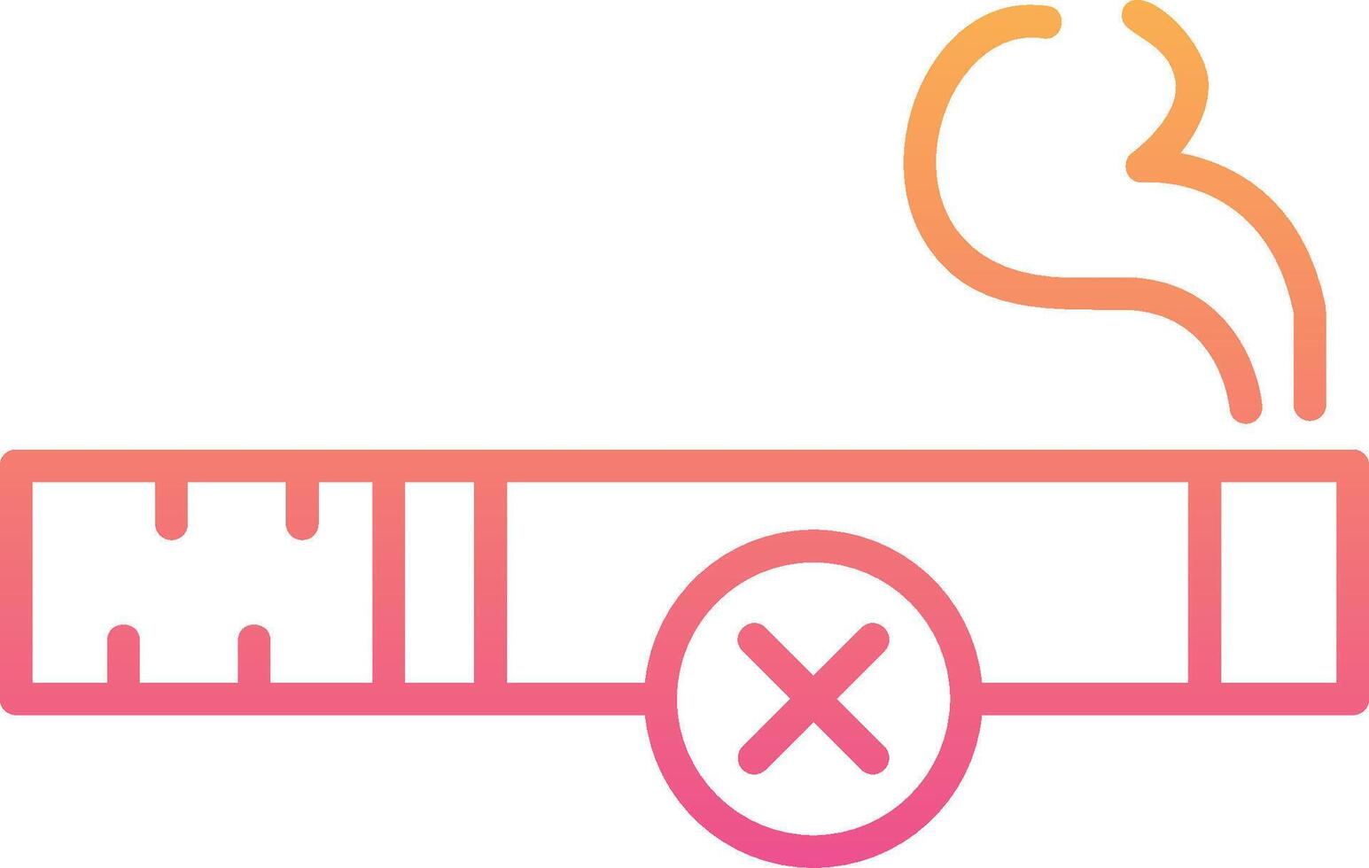 No Smoking Vector Icon