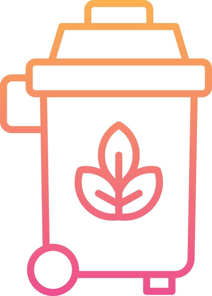Trash Bin Vector Icon