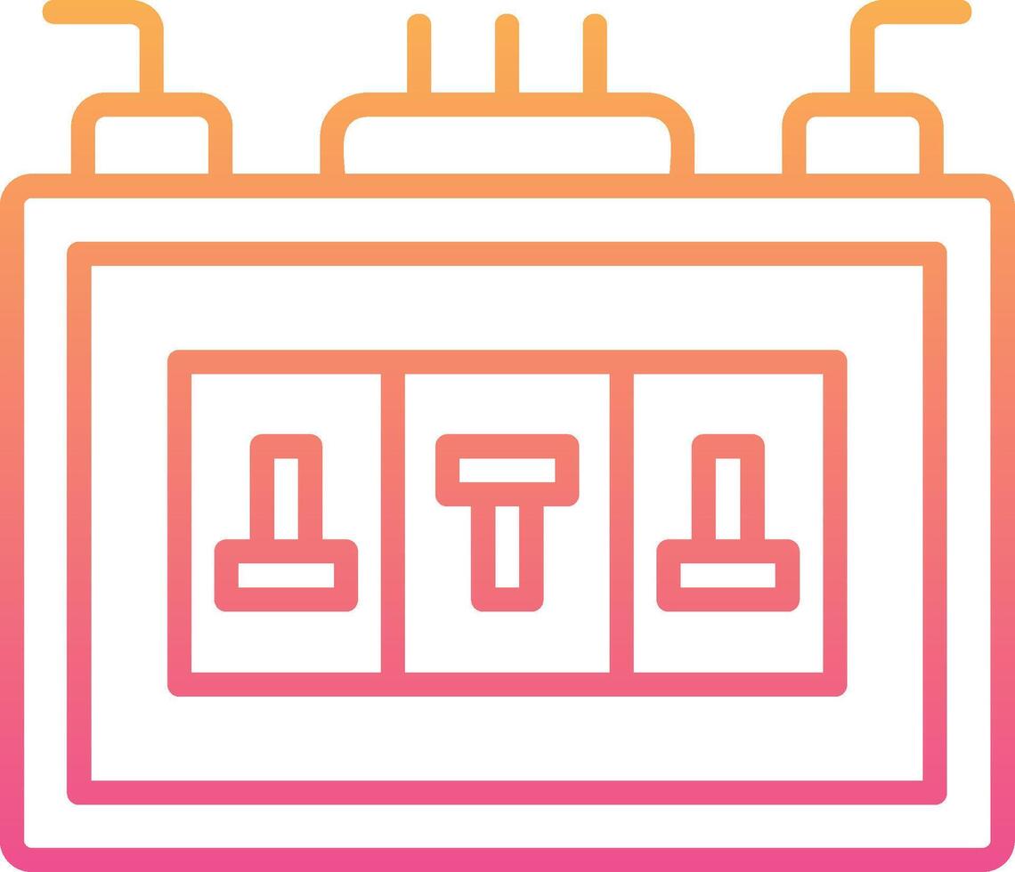 Fuse Box Vector Icon
