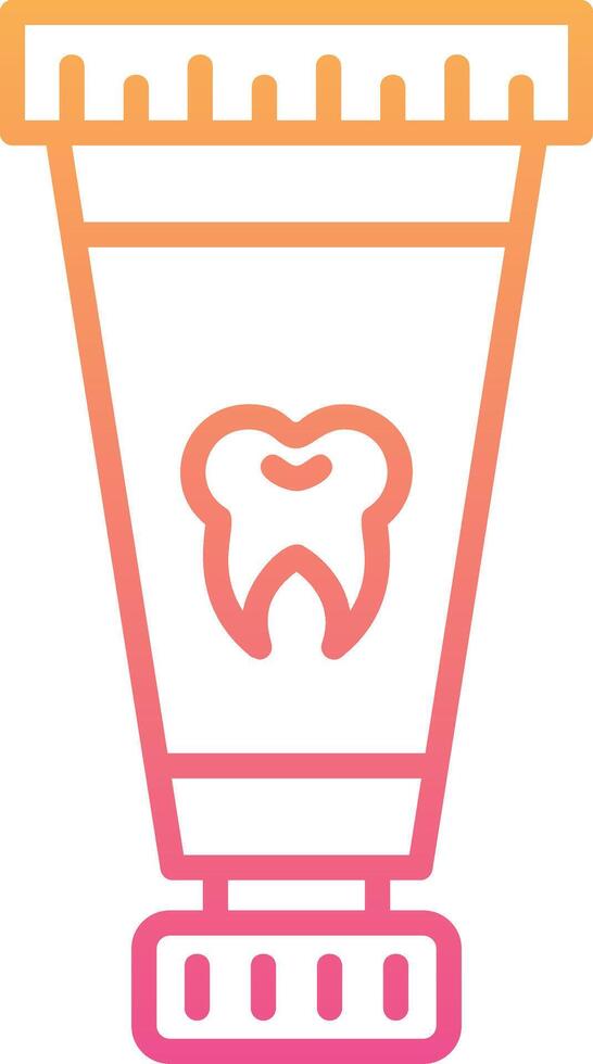 Toothpaste Vector Icon