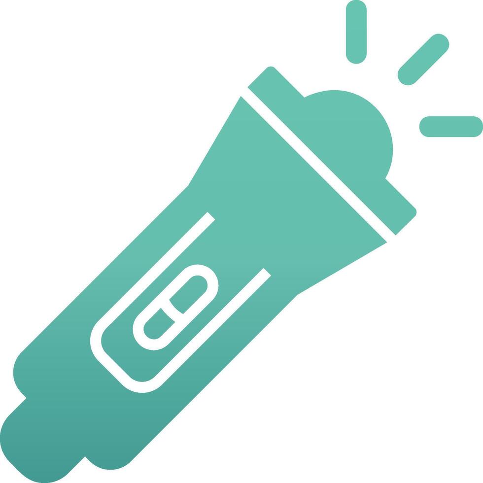 glyph gradient icon vector