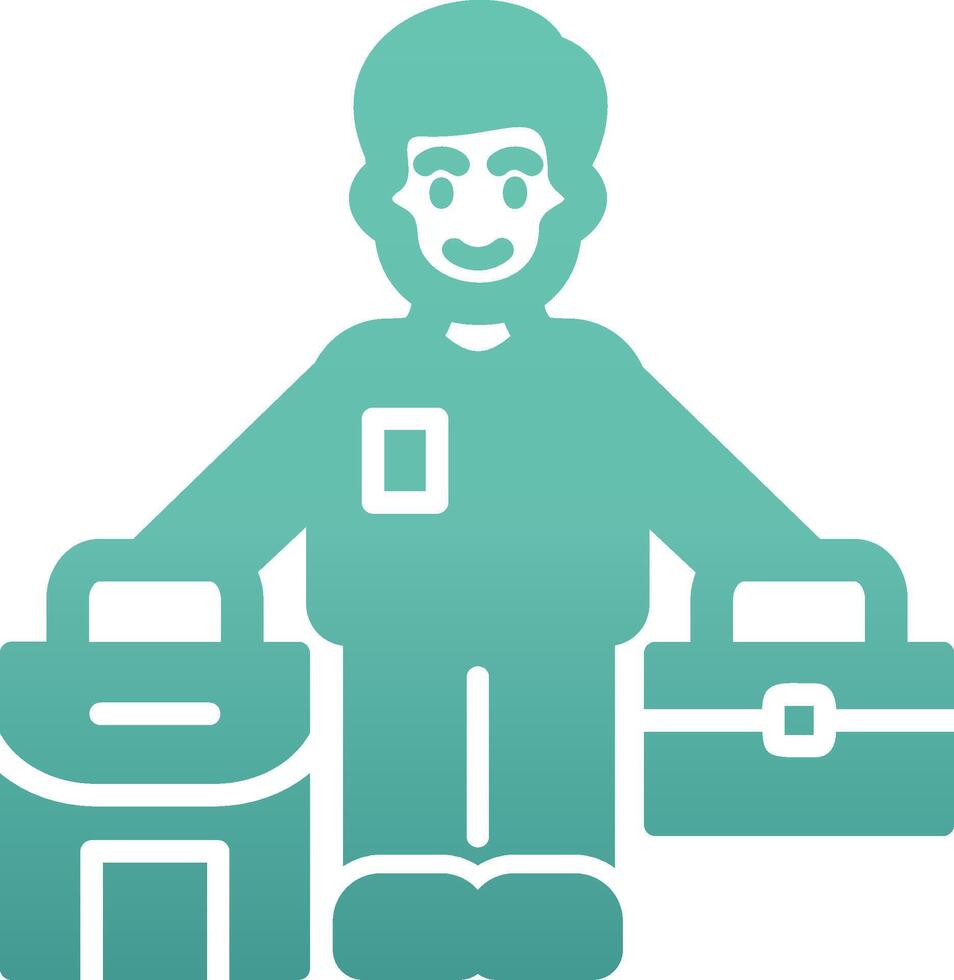 Glyph Gradient Vector