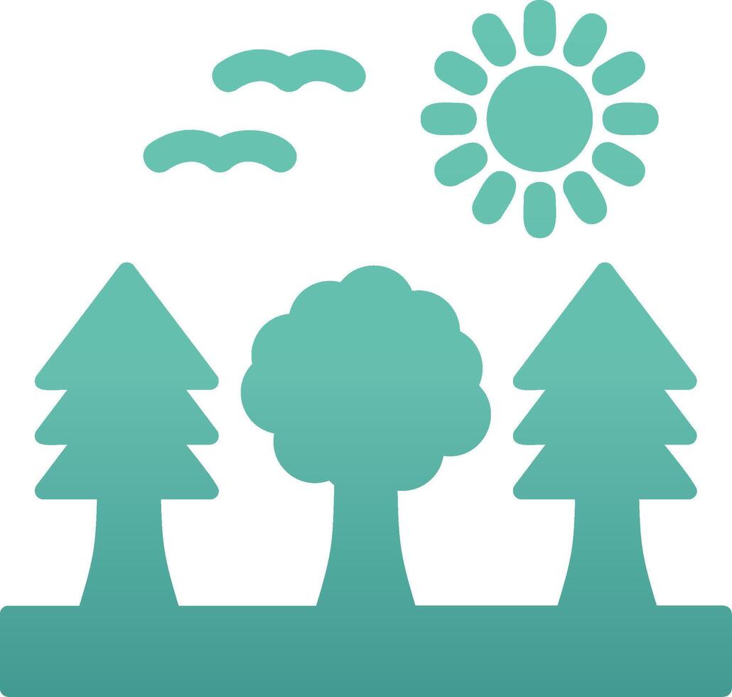 Glyph Gradient Vector