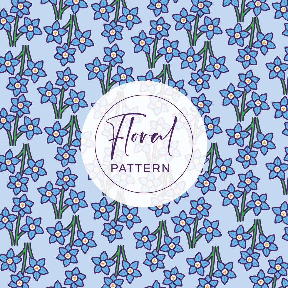 Design flowers template pattern design vector