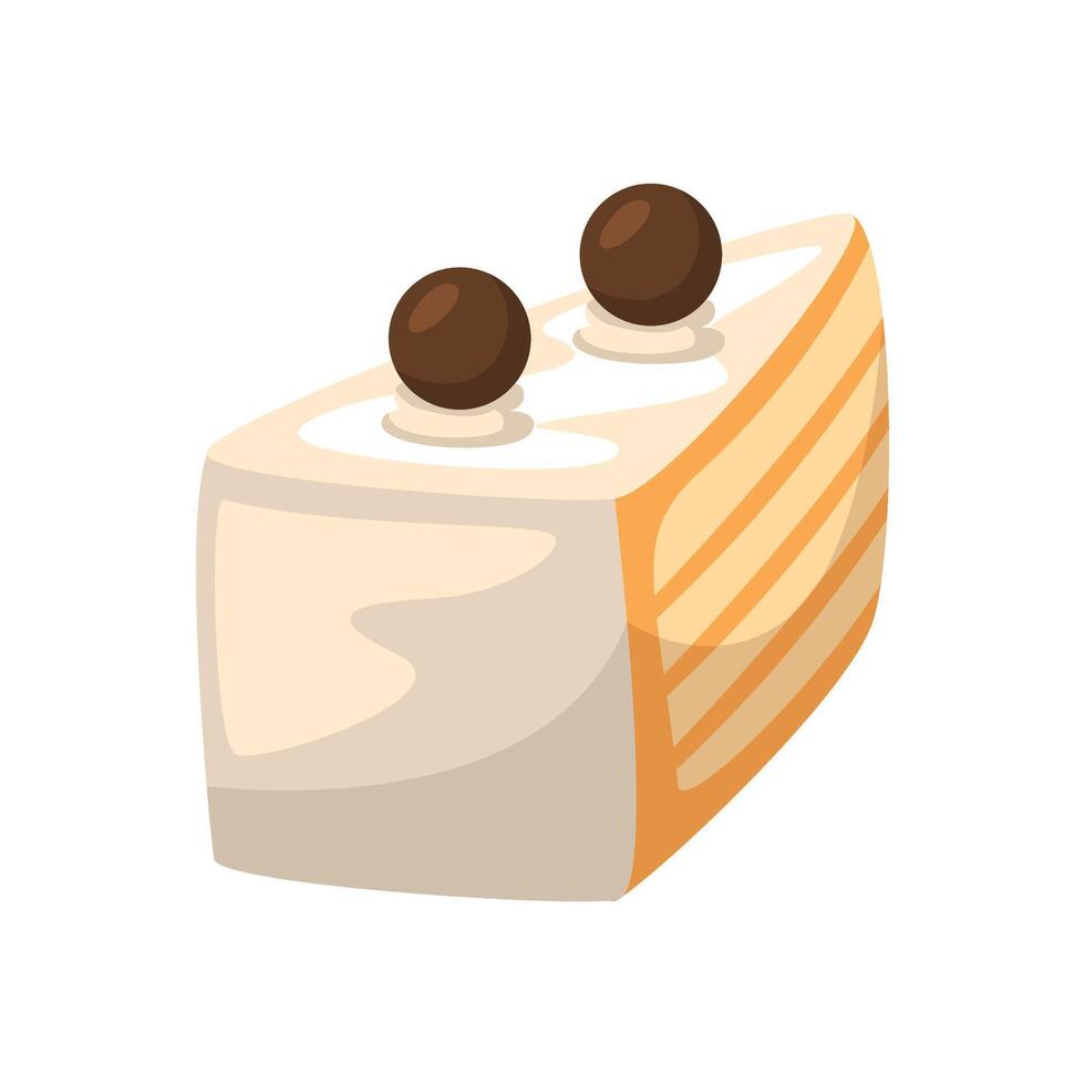 Cupcake icon illustration. Vector design