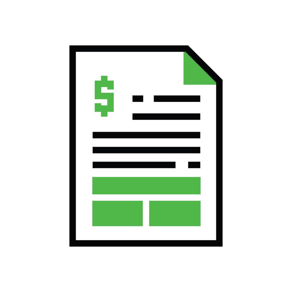 Archive report icon illustration design. Vector design