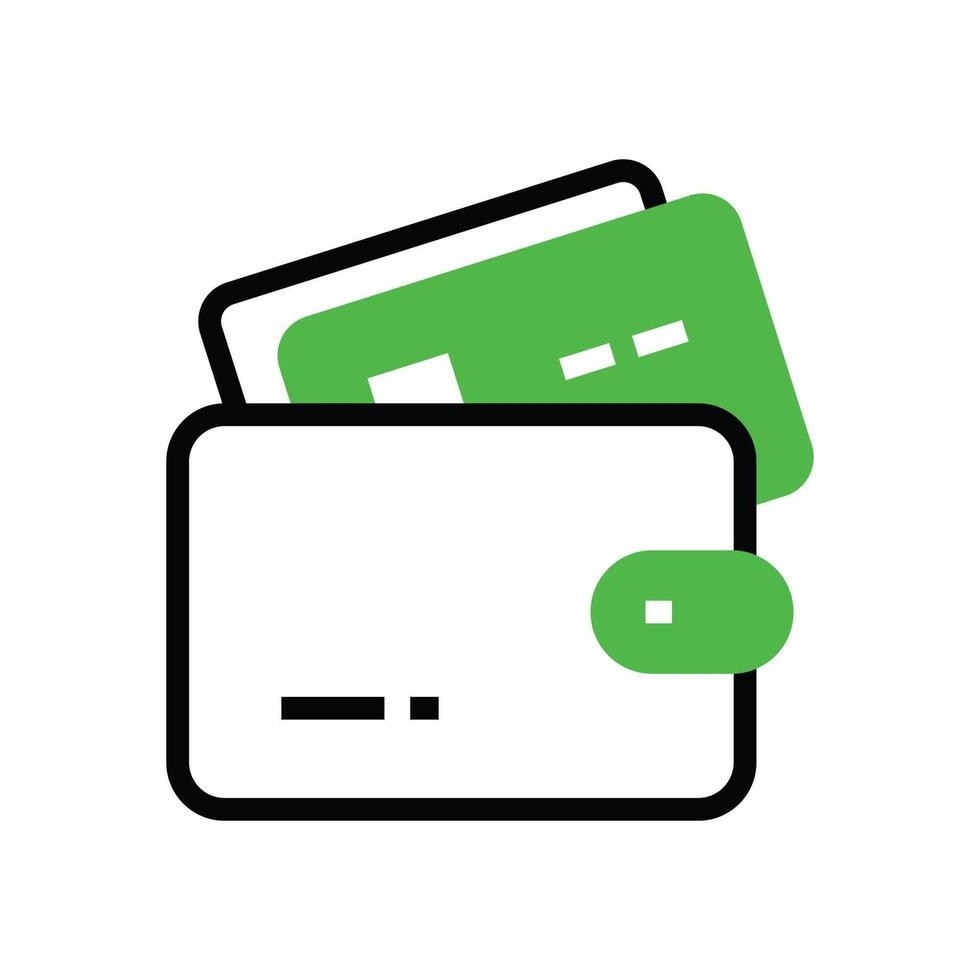 Wallet icon illustration design. Vector design