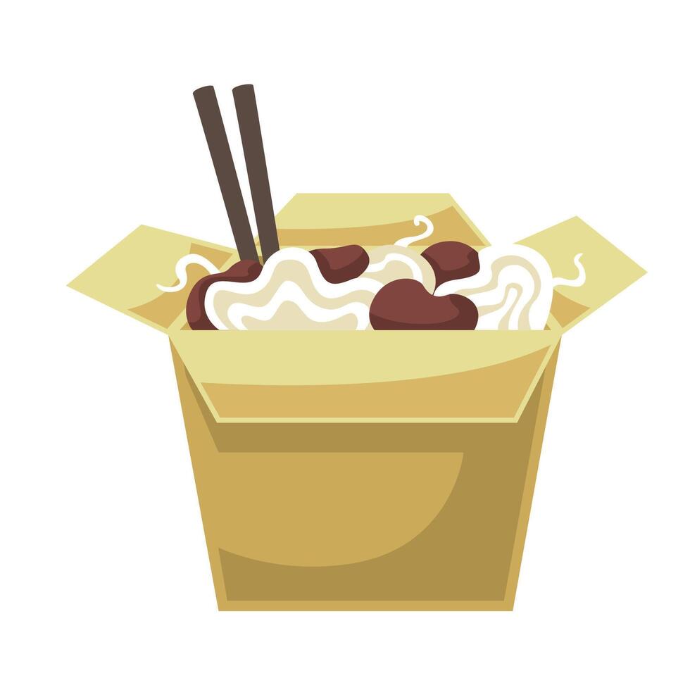 Fast food icon illustration. Vector design