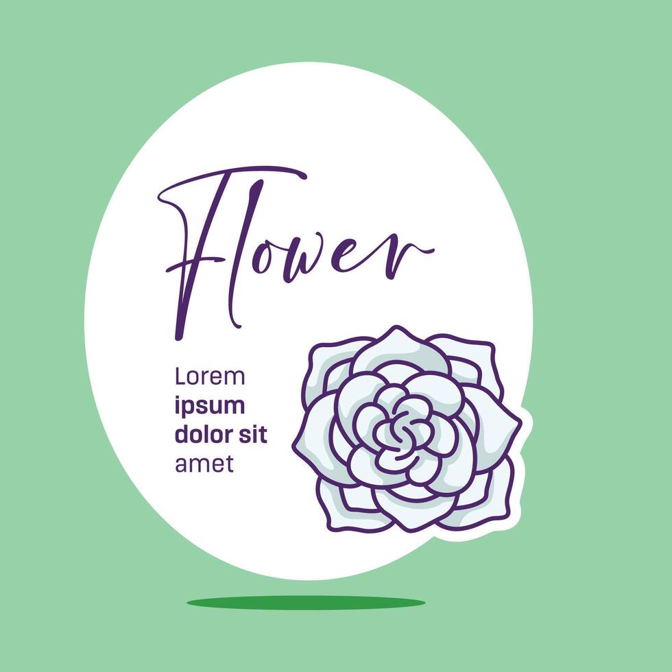 floral modelo invitación tarjeta diseño vector