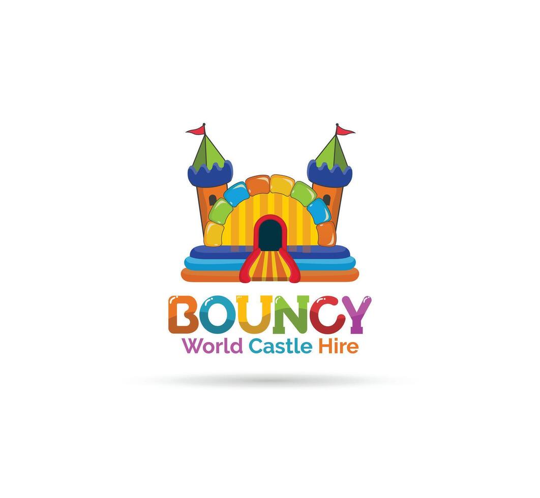 Bouncy Castle Hire design vector
