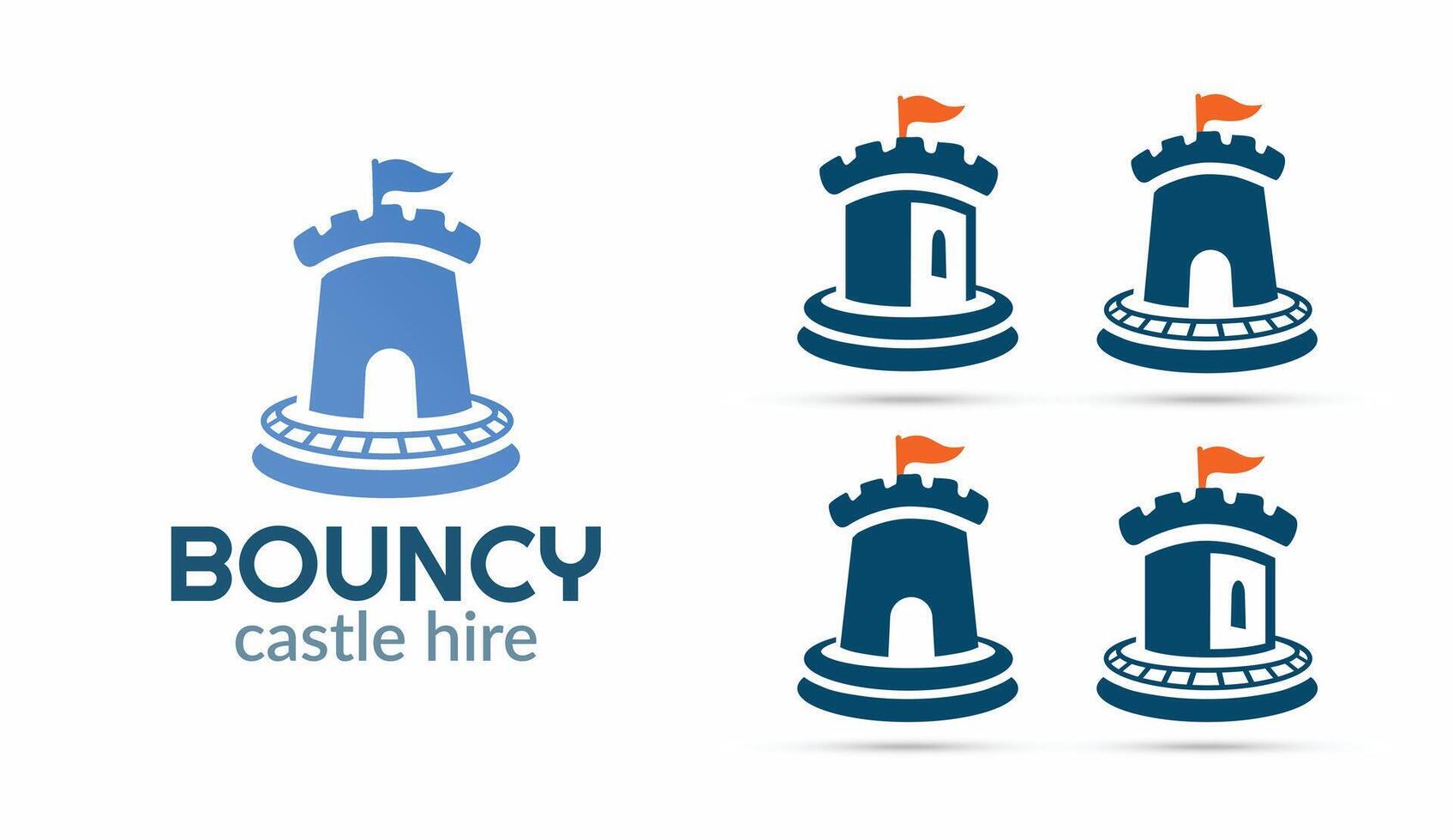 Castle vector design icon