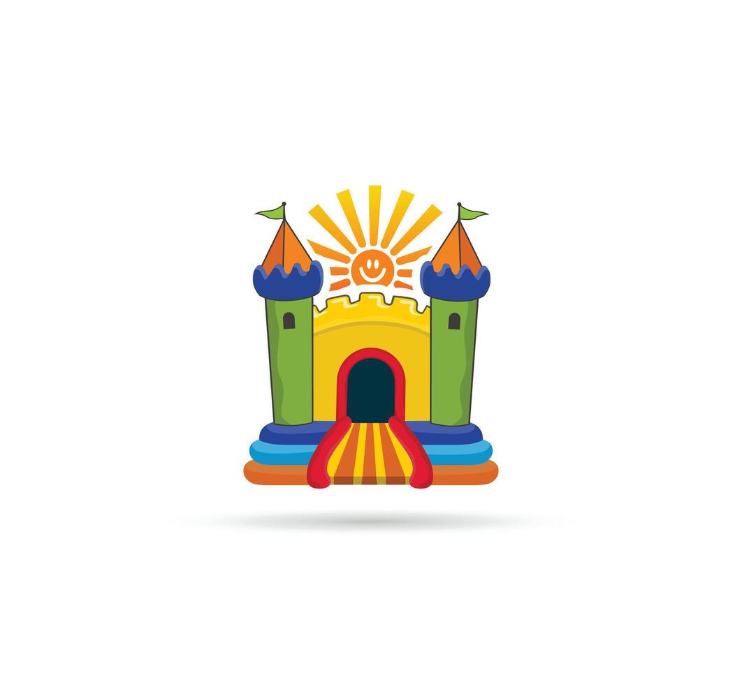 Bouncy Castle Hire design vector