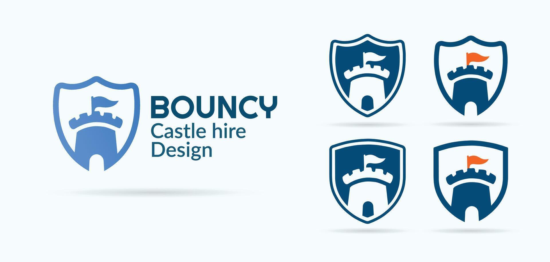 Castle vector design icon
