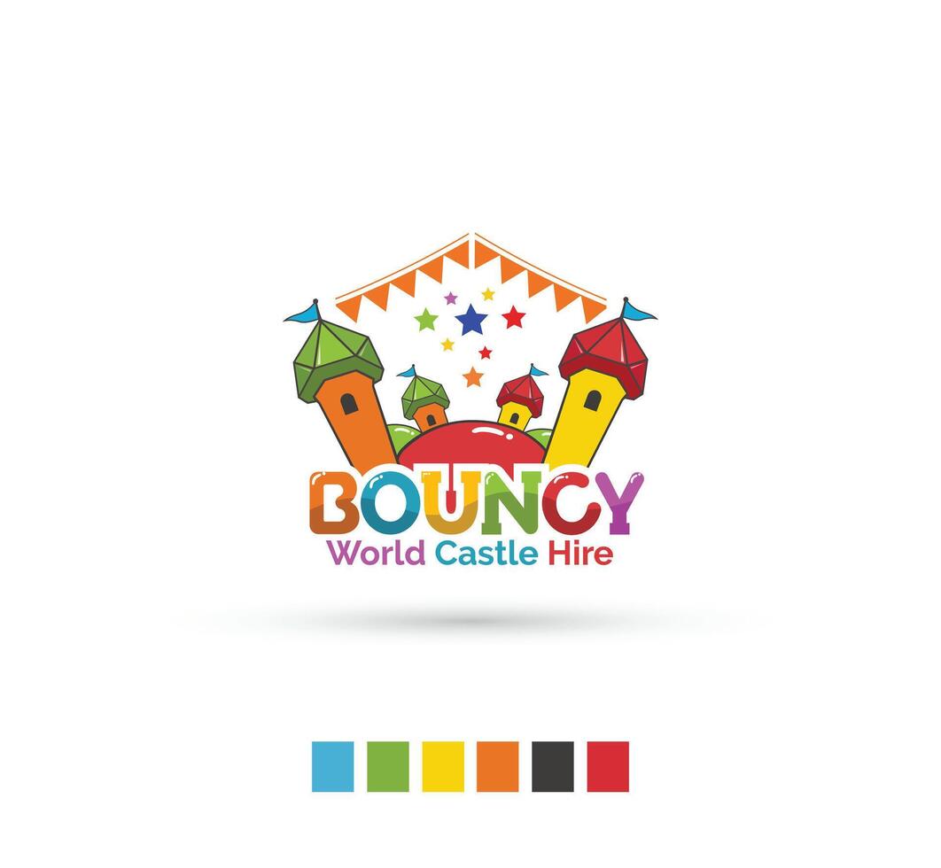 Bouncy Castle Hire vector design
